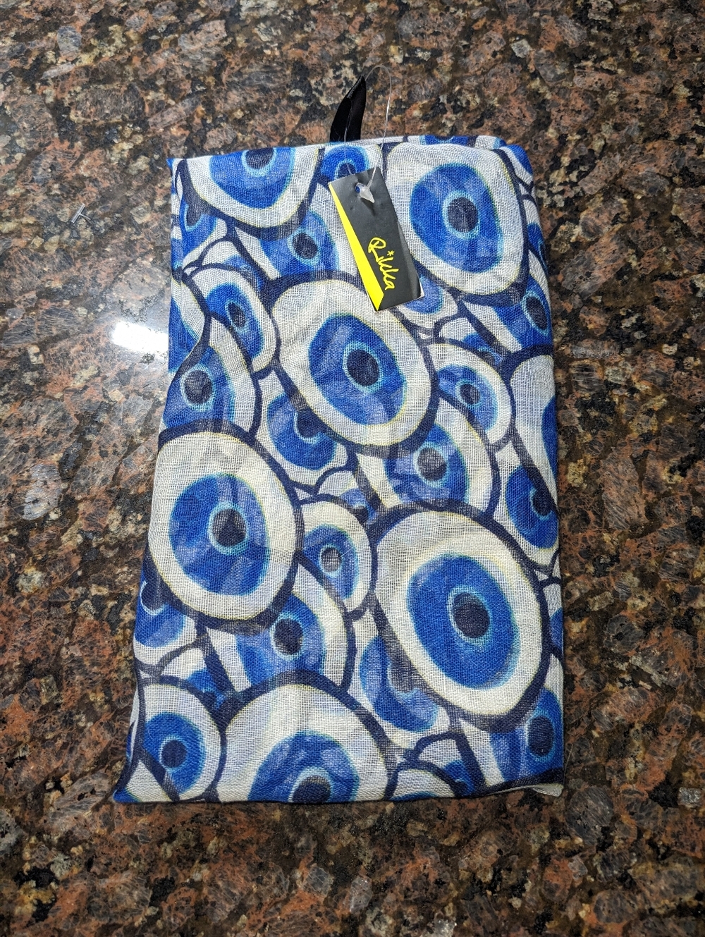 🧿Blue Eye patterned Lightweight Women's Scarf